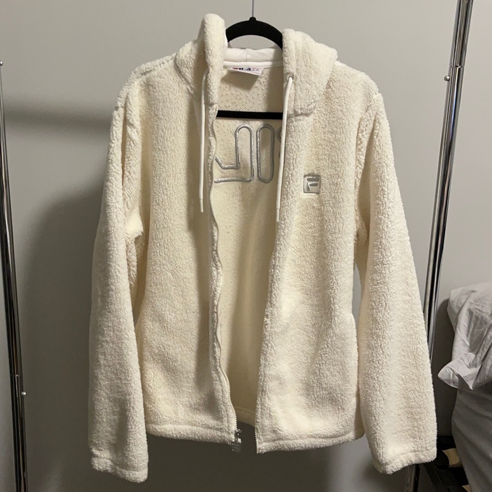 Fila Hooded Sherpa Jacket